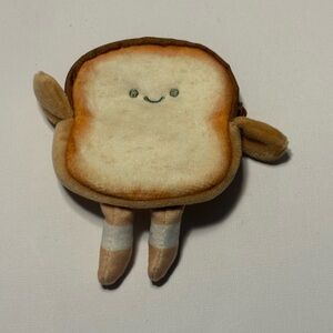 Toast Coin Purse, Bread Purse, Food Bag, Toast Bag, Food Purse, Gift Idea, Kid
